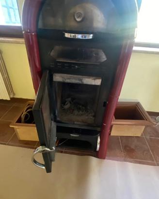 stufa a legna sideros usata