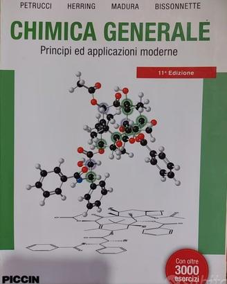 3 Libri Universitari Chimica