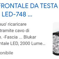 TORCIA FRONTALE DA TESTA MOLTO POTENTE