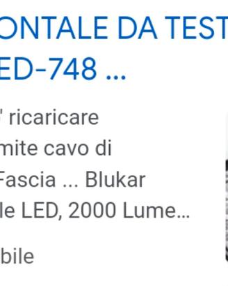 TORCIA FRONTALE DA TESTA MOLTO POTENTE