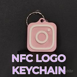 NFC logo portachiavi 