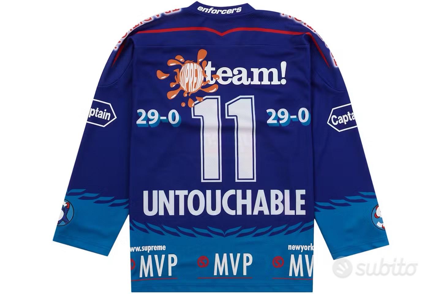 Supreme Eagle Moto Jersey in Royal Blu - Abbigliamento e Accessori