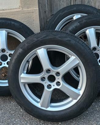 cerchi in lega R17 più gomme estive 5x114.3 