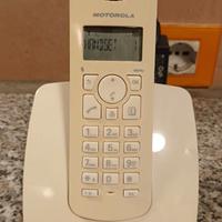 Telefono Cordless DECT GAP Motorola C401E Digitale