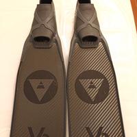 pinne apnea carbonio corte Alchemy V3 Pro