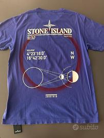 Stone Island t-shirt uomo viola XL