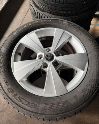 Quattro cerchioni originali Skoda