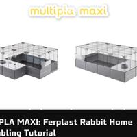 gabbia maxi feberplast per coniglio