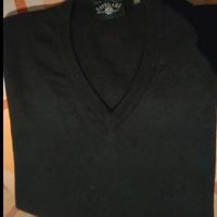 Pullover elegante scollo V Navigare XXL nero