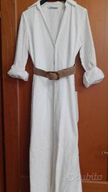 Abito bianc stile camicia