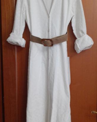 Abito bianc stile camicia