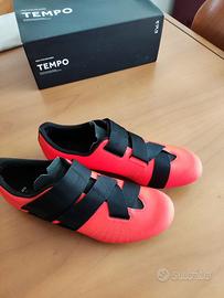 scarpe Fizik Tempo R5 powerstrap rosso corallo