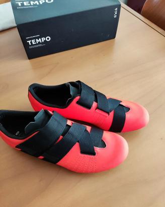 scarpe Fizik Tempo R5 powerstrap rosso corallo