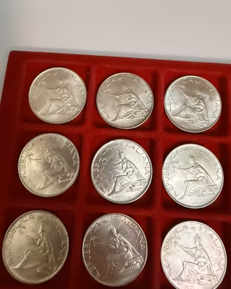 Lire 500 argento centen Unita d’Italia 1861-1961