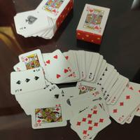 Miniazzi di carte da gioco  Scala 40  (5x4 cm.)