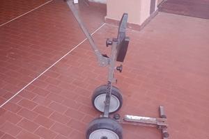 Carrello porta motore fuoribordo pieghevole ROUTEQ