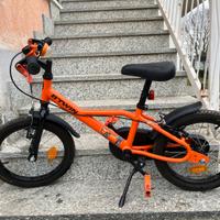 Bici bambino Btwin 500 Robot 16 pollici 4-6 anni