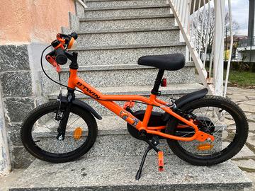 Bici bambino Btwin 500 Robot 16 pollici 4-6 anni