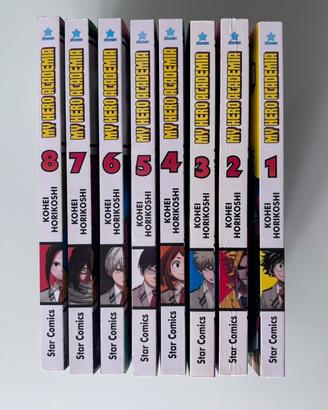 My Hero Academia - Lotto 8 Volumi