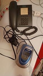 Lotto vecchi telefoni fisso e cordless 