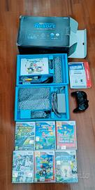 Nintendo wii  black edition completa più 6 giochi 