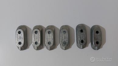 Zinchi anodi cavalletto piastra fuoribordo