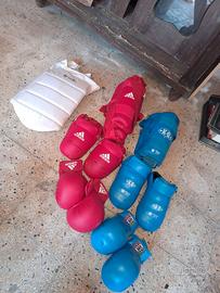 PROTEZIONI KARATE ADIDAS/KO approvati WKF
