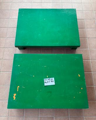 2 pedane in legno