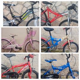  6 biciclette usate 