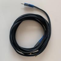 Cavo jack 3.5 mm stereo maschio a 2 jack 6.3 mm