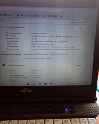Fujitsu lifebook 751