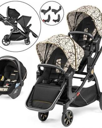 TRIO PEG PEREGO YPSI - GEMELLARE - FULL OPTIONAL