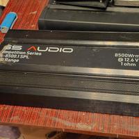 Amplificatore 8500w RMS 1ohm GS Audio