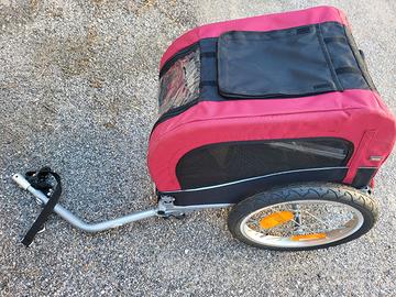 CARRELLINO BICI PER CANE