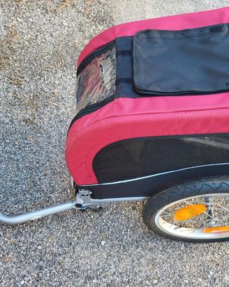 CARRELLINO BICI PER CANE