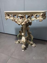 Antica Consolle Vintage anni '60/'70 Tavolino da m