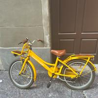 Bici bambino Super Super Cooper Bamboo Gialla