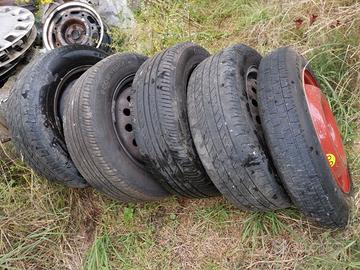 Ruote complete Focus mk1 195/60/15 88V