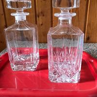 Bottiglie in cristallo