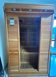 Sauna infrarossi e cromoterapia
