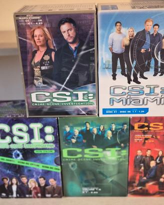 CSI 5 stagioni - cofanetti da 6 DVD