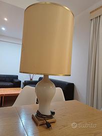 lampada con paralume