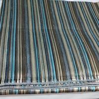 tessuto tenda semi trasparente con righe 