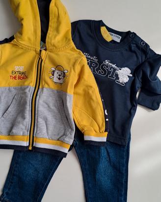 Completi e tute neonato tg. 6/9 mesi