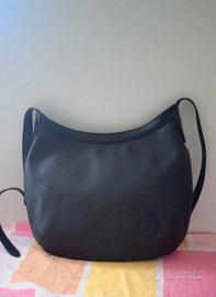 BORSA TRUSSARDI  IN PELLE CON INSERTI IN PVC 