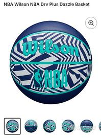 Pallone da basket NBA Wilson Drv Plus Dazzle nuovo
