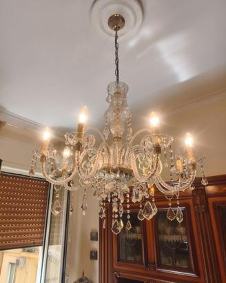 Lampadario cristallo Swarovski 