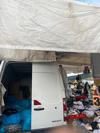 furgone con tenda automatica + mercati