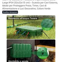 Scatola di protezione impermeabile per cavi