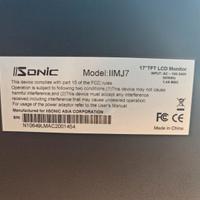 monitor Sonic 17 pollici